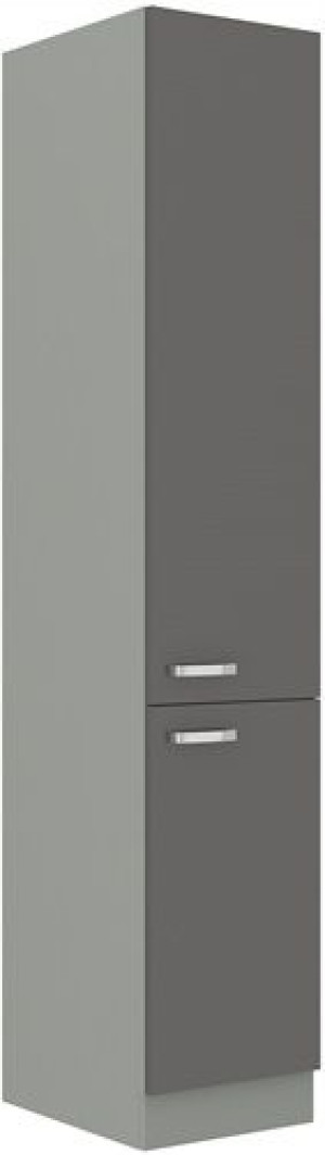 Słupek Kuchenny Grau 40 Dk-210 2f Szary Połysk