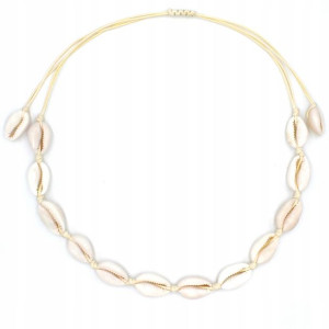 Naszyjnik Muszle Muszelki Seashell Choker