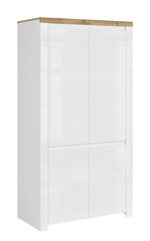 Szafa 4-drzwiowa nowoczesna BIAŁA VIGO 4D