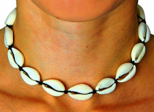 Naszyjnik Muszle Muszelki Seashell Choker