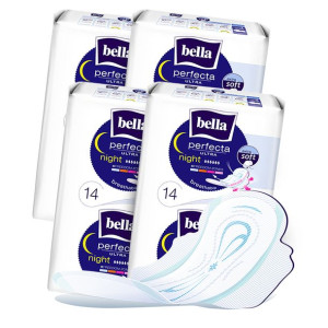 Podpaski Bella Perfecta Ultra Night 56szt