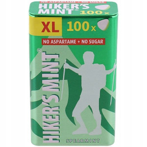 Draże Miętowe Bez Cukru Hiker's SpearMint 100 szt