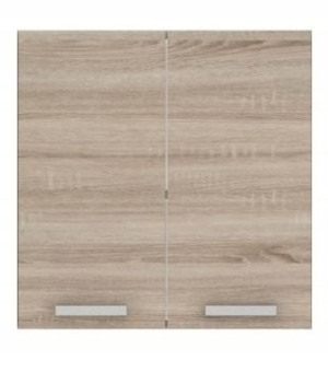 Szafka Górna Deyvi 60 G-60 2f Biały/sonoma Trufel