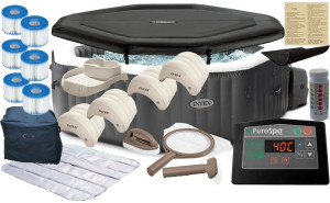 Intex 28458 Spa 4 Osoby Podgrzewacz Wi-fi