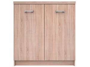 Komoda Dwudrzwiowa Dąb Sonoma Top Mix 2d