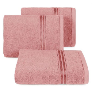 Ręcznik kąpielowy bawełniany 50X90cm liliowy 450GSM