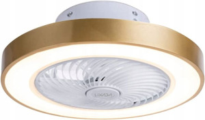 Lampa Sufitowa LED z Wentylatorem 50 cm