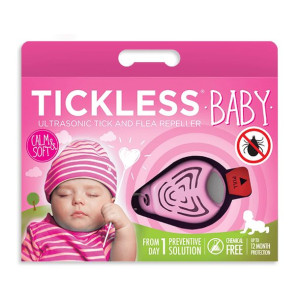 TickLess Baby Ultradźwiękowe Urządzenie Chroniące Przed Kleszczami Pink