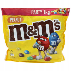 Cukierki M&M'S z orzechem draże z Niemiec 1 kg