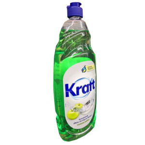 Płyn Do Mycia Naczyń Kraft Zielone Jabłko Piana