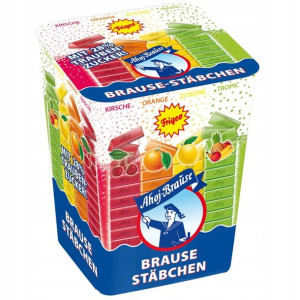 Musujące cukierki owocowe z Niemiec Ahoj 125g