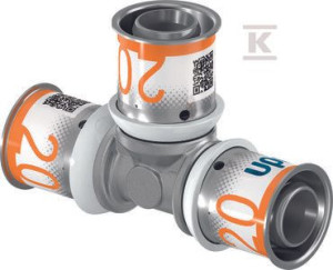 Uponor S-Press PLUS trójnik 20-20-20