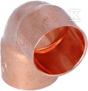Kolano miedziane 5090 22/90 LWxLW