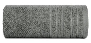 Ręcznik kąpielowy z chłonnej tkaniny 30X50cm stalowy 500GSM