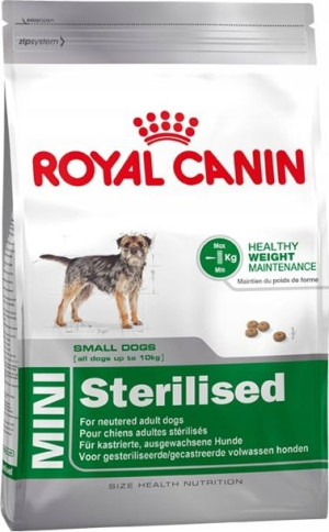 Royal Canin CCN MINI STERILISED - sucha karma 8kg