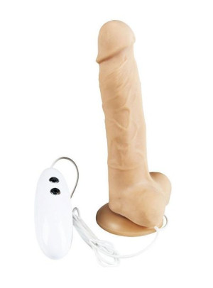 Naturalne Dildo Penis Z Wibracją Alive Cesar Vibrating Dildo Cyberskin