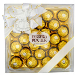 Bombonierka aniołek Ferrero Rocher 300g Komunia