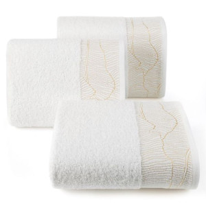 Ręcznik bawełniany 50X90cm kremowy 485GSM