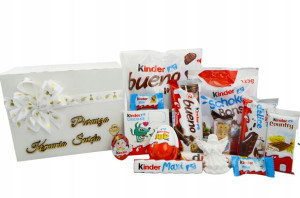 Zestaw słodyczy Kinder Pierwsza Komunia Święta