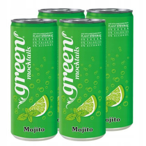 Napój Naturalna Green Mojito Bez Cukru 330mlx4szt