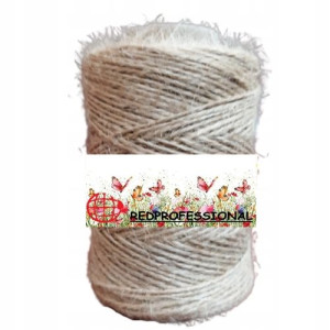 Sznurek Jutowy Naturalny Ozdobny Pakowy 1mm 500m