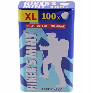 Pastylki Miętowe Bez Cukru Hiker's Mint 100szt 70g