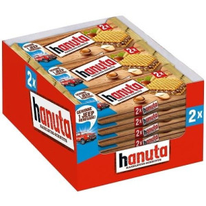 Wafelki Orzechowe Czekoladowe Hanuta 44g x 18 szt