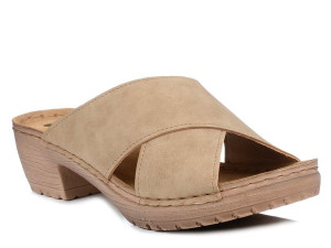 Klapki damskie na obcasie letnie INBLU BL-03