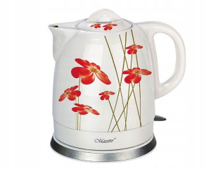 Czajnik elektryczny ceramiczny MAESTRO MR-066 red
