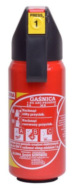 Gaśnica Samochodowa 1kg P1gam