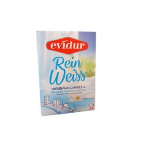 Evidur Gardinen pr. do pr. firan i białych rzeczy 600G 10 PRAŃ (Niemcy)