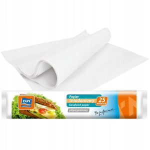 Papier Śniadaniowy Półpergaminowy 25 Szt.