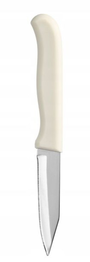Nóż Nożyk Do Obierania Obierak Denis 17 Cm Kremowy