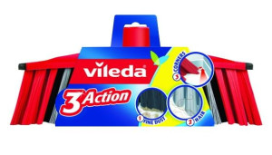 Vileda Szczotka Zamiatania Miotła 3action 3 Włosia