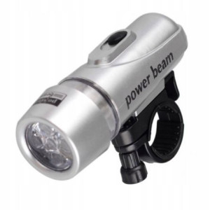 Latarka Power Beam Przednia 5 Led Biała