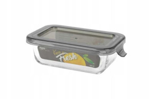 Pojemnik szklany żaroodporny z pokrywką 180 ml