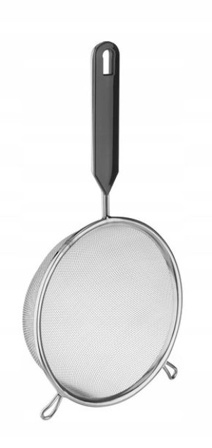 Sitko nierdzewne z rączką 18 cm PRACTICO antracyt