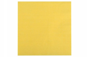 Serwetki papierowe 33x33 cm 20 sztuk żółty