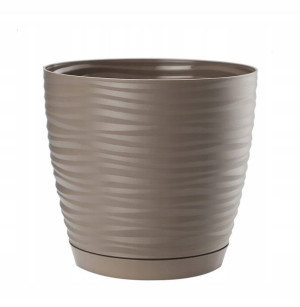 Doniczka z podstawką osłonka SAHARA PETIT 12,7 cm