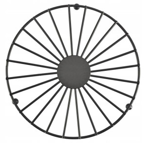 Podkładka pod garnek ETTO metal 20 cm czarny mat