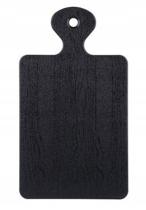 Deska do krojenia z rączką MOLLY 30x17 cm antracyt