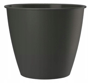 Doniczka plastikowa AZALIA 19 cm antracytowa mat