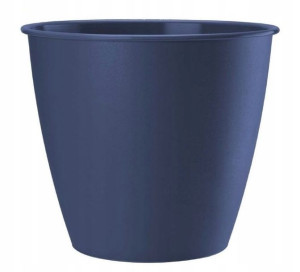 Doniczka plastikowa AZALIA 17 cm granatowa ciemna