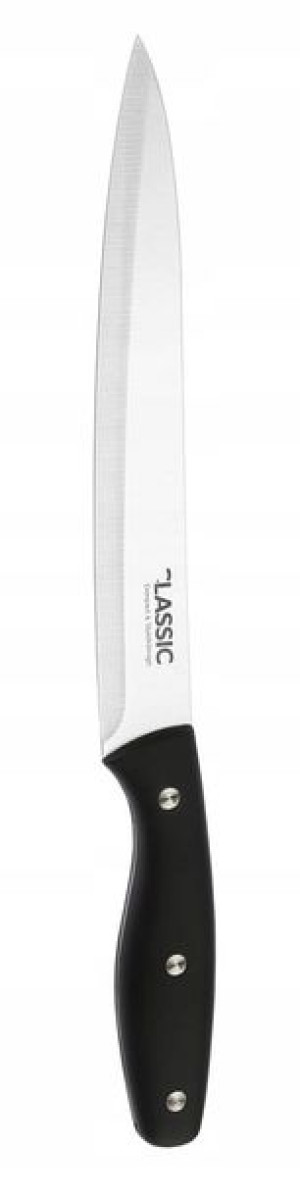 Nóż kuchenny uniwersalny 21 cm CLASSIC stal czarny