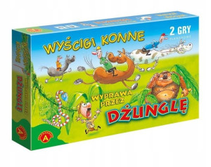 Gra Planszowa Wyścigi Konne Dżungla 2 Gry