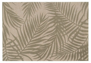 Podkładka mata stół lniana NATURAL 45x30cm khaki