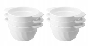 6x Bulionówka flaczarka miseczka szklana 650 ml