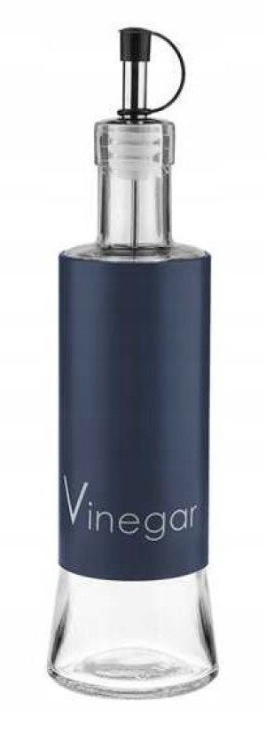 Dozownik szklany ocet GRENO 320 ml granatowy