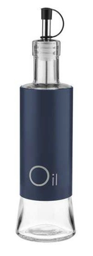 Dozownik szklany olej oliwa GRENO 320 ml granat