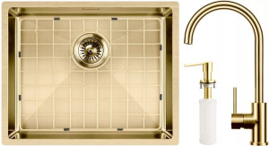 Zestaw KERNAU KSSU 61.1 1B SS GOLD + Bateria +Dozo